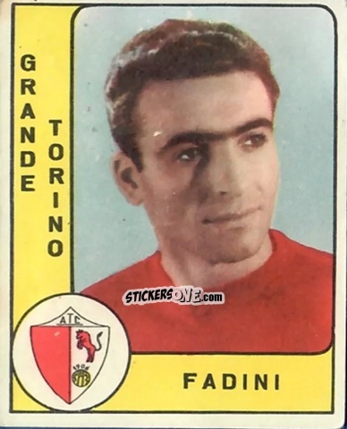 Sticker Fadini - Calciatori 1961-1962 n. 288 - Panini