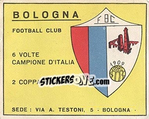 Sticker Stemma - Calciatori 1961-1962 n. 16 - Panini