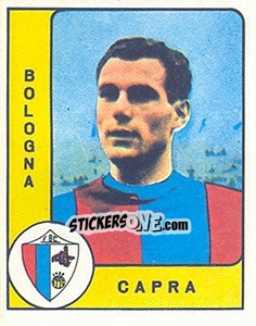 Sticker Bruno Capra - Calciatori 1961-1962 n. 18 - Panini