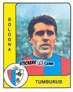 Figurina Paride Tumburus - Calciatori 1961-1962 - Panini