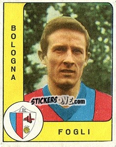 Sticker Romano Fogli - Calciatori 1961-1962 n. 23 - Panini