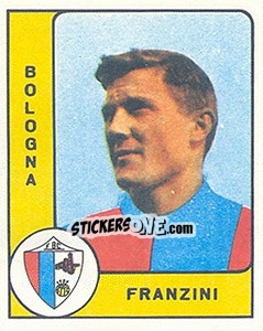 Sticker Bruno Franzini - Calciatori 1961-1962 n. 24 - Panini
