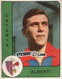 Sticker Renato Alberti - Calciatori 1961-1962 - Panini