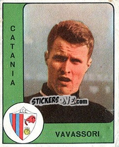 Sticker Giuseppe Vavassori - Calciatori 1961-1962 - Panini