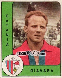 Sticker Franco Giavara - Calciatori 1961-1962 - Panini