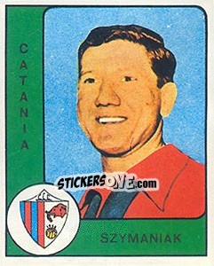 Figurina Horst Szymaniak - Calciatori 1961-1962 - Panini