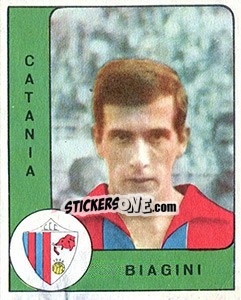 Sticker Alvaro Biagini - Calciatori 1961-1962 n. 39 - Panini