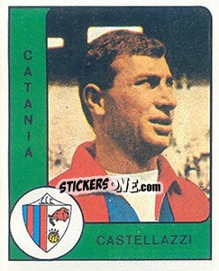 Cromo Mario Castellazzi - Calciatori 1961-1962 - Panini