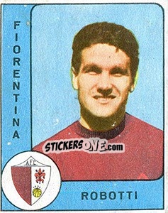 Sticker Enzo Robotti - Calciatori 1961-1962 n. 48 - Panini