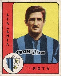 Sticker Battista Rota - Calciatori 1961-1962 n. 3 - Panini