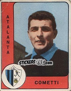 Sticker Zaccaria Cometti - Calciatori 1961-1962 - Panini