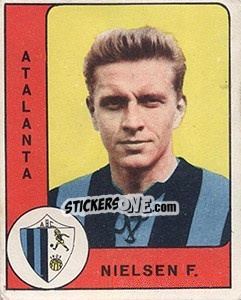 Sticker Fleming Nielsen - Calciatori 1961-1962 - Panini