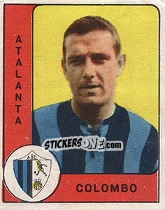 Sticker Umberto Colombo - Calciatori 1961-1962 - Panini
