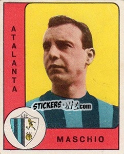 Sticker Humberto Maschio - Calciatori 1961-1962 n. 9 - Panini