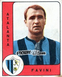 Figurina Fermo Favini - Calciatori 1961-1962 - Panini