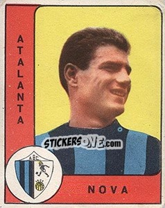 Sticker Enrico Nova - Calciatori 1961-1962 n. 12 - Panini