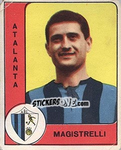Sticker Luciano Magistrelli - Calciatori 1961-1962 - Panini