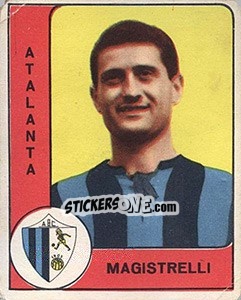 Sticker Luciano Magistrelli - Calciatori 1961-1962 n. 13 - Panini