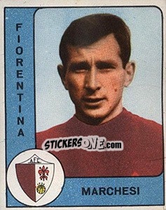 Figurina Rino Marchesi - Calciatori 1961-1962 - Panini