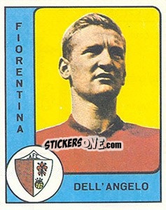 Sticker Lucio Dell'Angelo - Calciatori 1961-1962 n. 55 - Panini