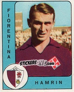 Sticker Kurt Hamrin - Calciatori 1961-1962 n. 56 - Panini