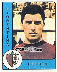Sticker Gianfranco Petris - Calciatori 1961-1962 - Panini