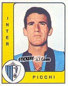 Sticker Armando Picchi - Calciatori 1961-1962 n. 63 - Panini