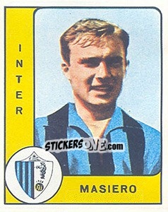 Sticker Enea Masiero - Calciatori 1961-1962 n. 65 - Panini