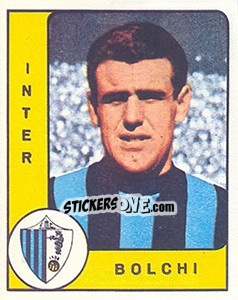 Sticker Bruno Bolchi - Calciatori 1961-1962 n. 66 - Panini