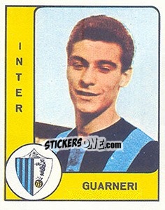 Sticker Aristide Guarneri - Calciatori 1961-1962 n. 67 - Panini