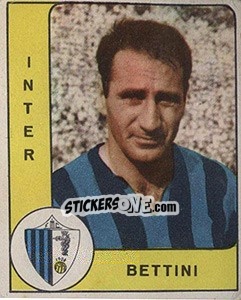 Sticker Lorenzo Bettini - Calciatori 1961-1962 n. 69 - Panini