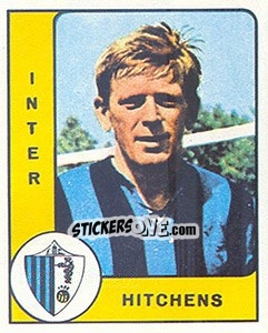Sticker Gerald Hitchens - Calciatori 1961-1962 n. 72 - Panini