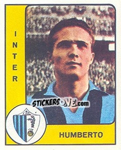 Sticker Giorgio Raggi Humberto - Calciatori 1961-1962 n. 76 - Panini