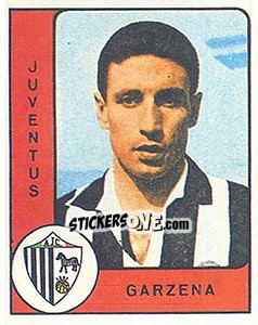 Sticker Bruno Garenza - Calciatori 1961-1962 - Panini