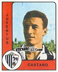 Sticker Ernesto Castano - Calciatori 1961-1962 n. 83 - Panini