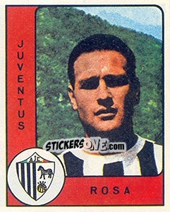 Cromo Giorgio Rosa - Calciatori 1961-1962 - Panini