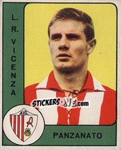 Sticker Dino Panzanato - Calciatori 1961-1962 - Panini