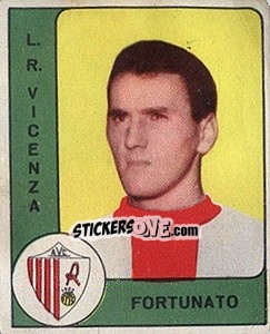 Sticker Giuliano Fortunato - Calciatori 1961-1962 n. 102 - Panini