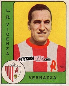 Cromo Santiago Vernazza - Calciatori 1961-1962 - Panini
