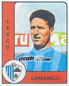Sticker Amos Cardarelli - Calciatori 1961-1962 - Panini