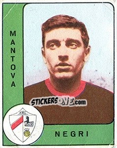 Sticker William Negri - Calciatori 1961-1962 - Panini