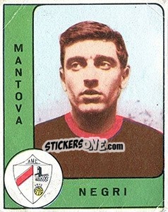 Sticker William Negri - Calciatori 1961-1962 n. 126 - Panini