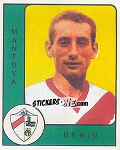 Sticker Amelio Gerin - Calciatori 1961-1962 - Panini