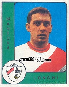 Sticker Renzo Longhi - Calciatori 1961-1962 - Panini