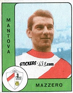 Sticker Italo Mazzero - Calciatori 1961-1962 - Panini