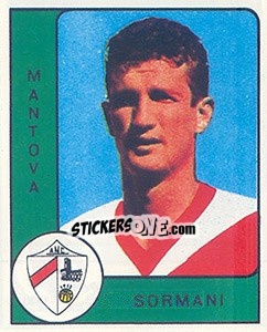 Sticker Angelo Sormani - Calciatori 1961-1962 n. 134 - Panini