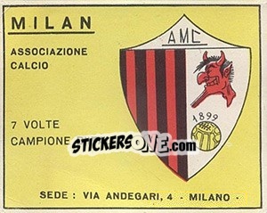 Sticker Stemma - Calciatori 1961-1962 - Panini