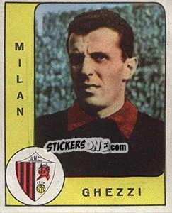 Sticker Giorgio Ghezzi - Calciatori 1961-1962 n. 141 - Panini