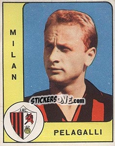 Cromo Ambrogio Pelagalli - Calciatori 1961-1962 - Panini