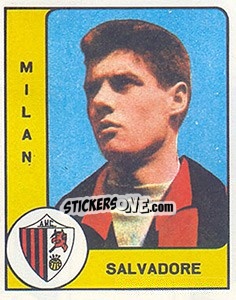 Cromo Sandro Salvadore - Calciatori 1961-1962 - Panini